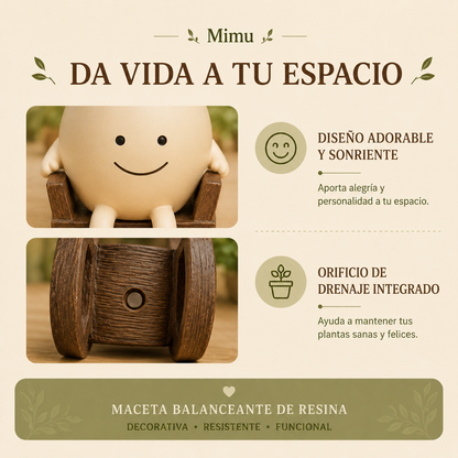 Mimu™ Maceta Compañera