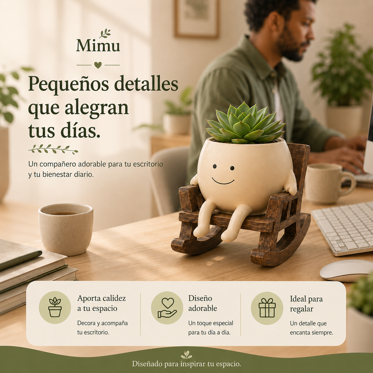 Mimu™ Maceta Compañera