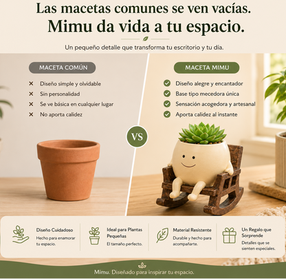 Mimu™ Maceta Compañera